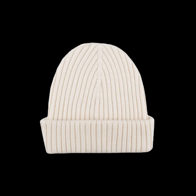 bonnet__ctes_unisexe_en_l_0.webp Doré Doré Bonnets^Bonnet à côtes unisexe en laine, soie et cachemire - Écru