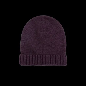 Doré Doré Bonnets^Bonnet en laine mérinos et cachemire - Mûrier