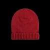 Doré Doré Bonnets^Bonnet unisexe en laine et cachemire - Rouge Ponceau