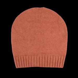 Doré Doré Bonnets^Bonnet unisexe en laine et cachemire - Orange écureuil
