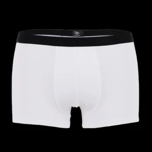 Doré Doré Caleçons & Boxer^Boxeur pour homme en coton stretch uni avec bande élastique siglée -