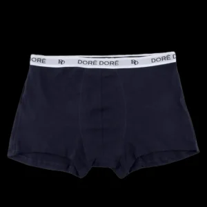 Doré Doré Caleçons & Boxer^Caleçon boxer en coton strech ultra doux - Bleu marine