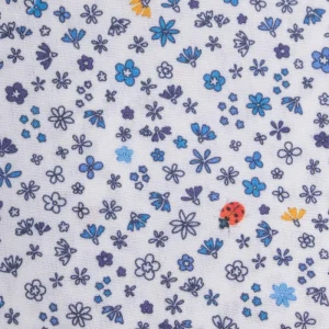 Doré Doré Caleçons & Boxer^Caleçon homme en coton à motif - Bleu Bassin & Rouge Ponceau