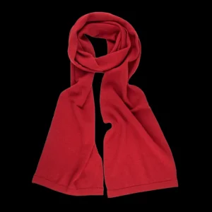 Doré Doré Écharpes^Écharpe unisexe en laine et cachemire - Rouge Ponceau