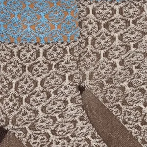 Femme Doré Doré Socquettes^Chaussettes courtes pour femmes en viscose avec motifs arabes -