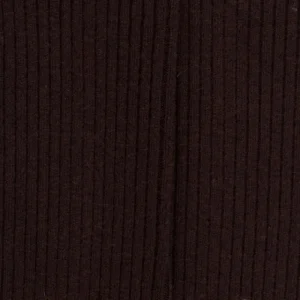 Femme Doré Doré Chaussettes^Chaussettes côtelées pour femmes en laine vierge, viscose et caschmere, coloris unis. - Marron Chocolat