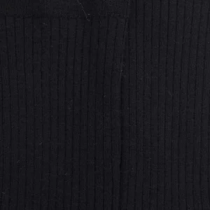 Femme Doré Doré Chaussettes^Chaussettes en laine unie côtelée pour femmes -