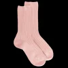 Enfant Doré Doré Chaussettes^Chaussettes enfants côtelées en coton doux -