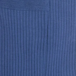 Femme Doré Doré Chaussettes^Chaussettes femme à côtes en fil d'Écosse -