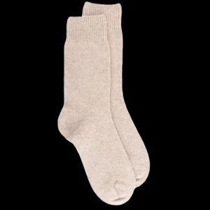 Femme Doré Doré Chaussettes^Chaussettes femme Douceur en laine mérinos et cachemire - chrysalide