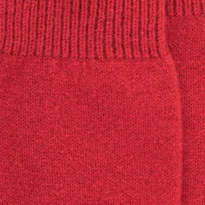 Femme Doré Doré Chaussettes^Chaussettes femme Douceur en laine mérinos et cachemire - Rouge