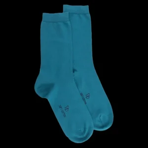 Femme Doré Doré Chaussettes^Chaussettes femme fines en coton égyptien -