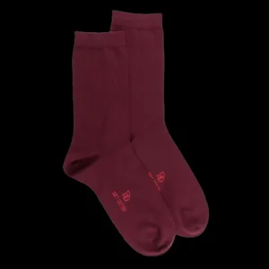 Femme Doré Doré Chaussettes^Chaussettes femme fines en coton égyptien -