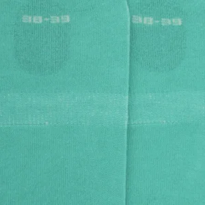 Femme Doré Doré Chaussettes Invisibles^Chaussettes femme invisible en coton et bandes anti-glisse - Vert