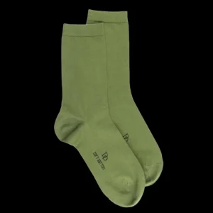 Femme Doré Doré Chaussettes^Chaussettes femme Soft Coton à bord souple -