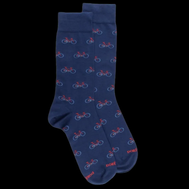 chaussettes_homme_en_coto_0-79.webp Homme Doré Doré Chaussettes^Chaussettes homme en coton à motifs vélos - Bleu Voilier & Bleu Drapeau
