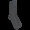 Homme Doré Doré Chaussettes^Chaussettes homme en laine et cachemire - Gris anthracite