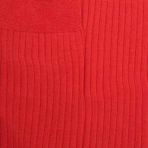 Homme Doré Doré Chaussettes^Chaussettes homme fines à côtes en fil d'Écosse - Orange minium