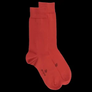 Homme Doré Doré Chaussettes^Chaussettes homme Soft Cotton - Rouge