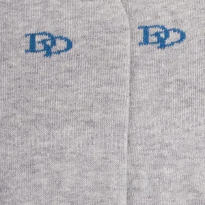 Enfant Doré Doré Invisibles^Chaussettes invisibles avec bande anti glisse au talon - Gris