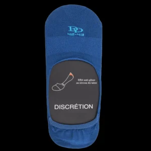 Homme Doré Doré Invisibles^Chaussettes invisibles homme en fil d'écosse et bandes anti-glisse -