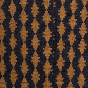 Femme Doré Doré Chaussettes Hautes^Chaussettes longues pour femmes, en laine à motifs étoilés - Bleu corsaire