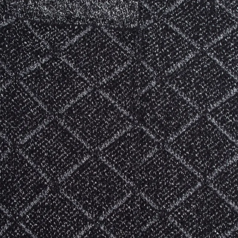 chaussettes_longues_pour__1-9.webp Femme Doré Doré Chaussettes Hautes^Chaussettes longues pour femmes en coton égyptien et cachemire avec effet brillant à motifs de diamants -