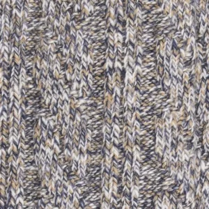 Femme Doré Doré Chaussettes^Chaussettes torsadées en coton recyclé -