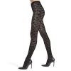 Femme Doré Doré Collants^Collants en coton ajourés à motifs losanges -