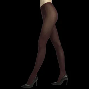 Femme Doré Doré Collants^Collants en coton maille unie -