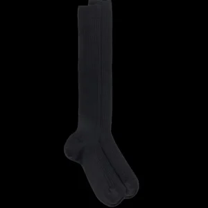 Homme Doré Doré Chaussettes Hautes^Lot de 7 paires de Mi-bas homme côtelés en laine mérinos -