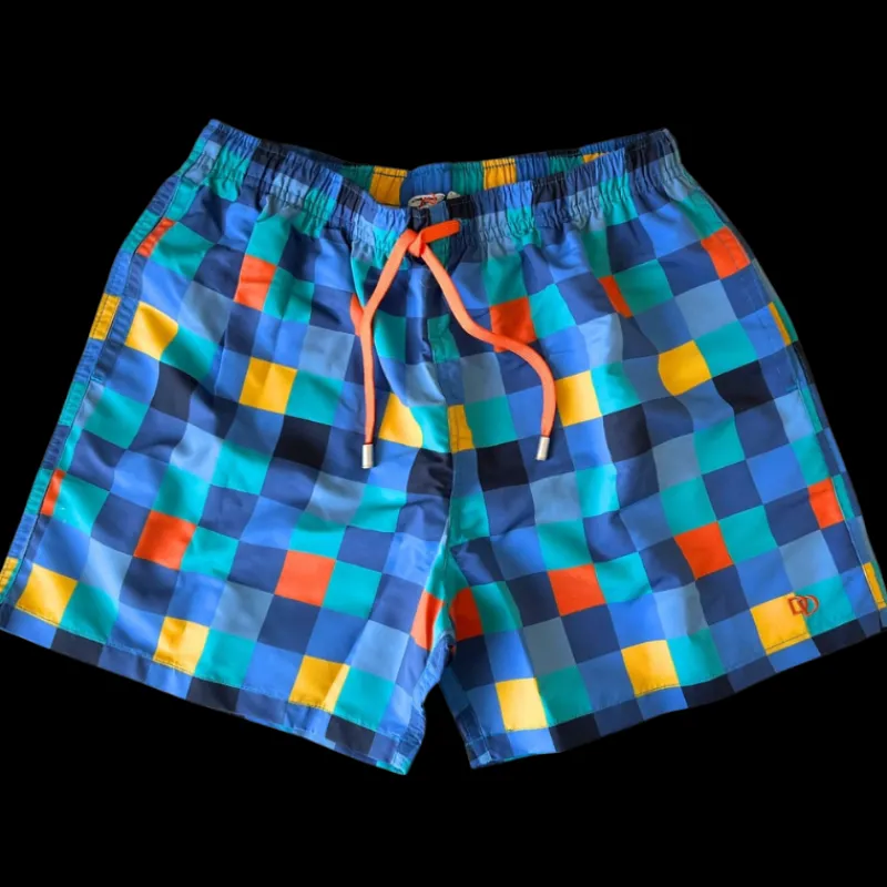 maillot_de_bain_enfant_ch_0-1.webp Doré Doré Shorts De Bain^Maillot de bain enfant échiquier -