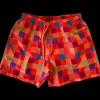 Doré Doré Shorts De Bain^Maillot de bain enfant échiquier -