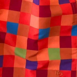 Doré Doré Shorts De Bain^Maillot de bain enfant échiquier -
