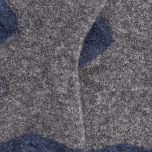 Enfant Doré Doré Chaussettes Hautes^Mi-bas enfants en laine polaire - Gris et bleu