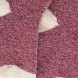 Enfant Doré Doré Chaussettes Hautes^Mi-bas enfants en laine polaire - et écru