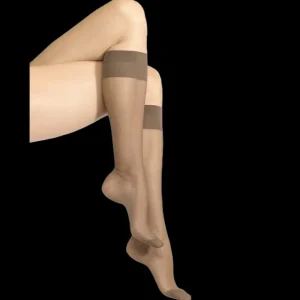Femme Doré Doré Chaussettes Hautes^Mi-bas femme matité 20 deniers -