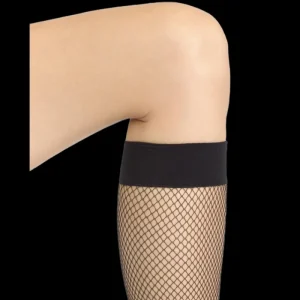 Femme Doré Doré Chaussettes Hautes^Mi-bas femme résille-