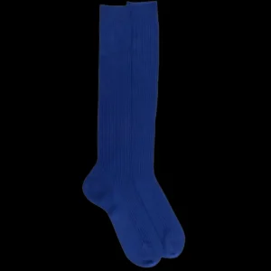 Homme Doré Doré Chaussettes Hautes^Mi-bas homme à côtes 100% fil d'Écosse -