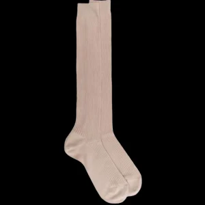 Homme Doré Doré Chaussettes Hautes^Mi-bas homme côtelés 100% fil d'écosse -