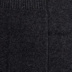 Homme Doré Doré Chaussettes Hautes^Mi-bas homme douceur en laine et cachemire - Gris anthracite