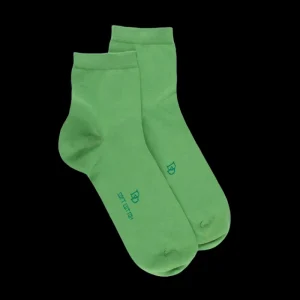 Homme Doré Doré Socquettes^Socquettes en coton uni pour hommes -