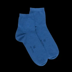 Homme Doré Doré Socquettes^Socquettes en coton uni pour hommes -