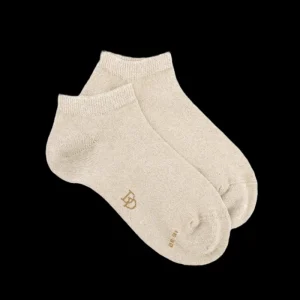 Enfant Doré Doré Socquettes^Socquettes enfant en coton et effet brillant lurex -