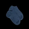 Enfant Doré Doré Socquettes^Socquettes enfant Eureka en coton égyptien - Bleu jean