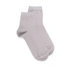 Enfant Doré Doré Chaussettes | Socquettes^Socquettes enfant Light en fil d'Ecosse et polyamide - Gris clair