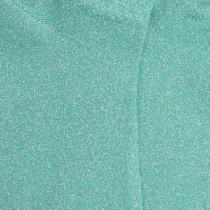 Femme Doré Doré Socquettes^Socquettes femme en coton doux et effet brillant lurex -