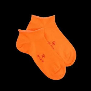 Femme Doré Doré Socquettes^Socquettes femme et fines en coton égyptien -