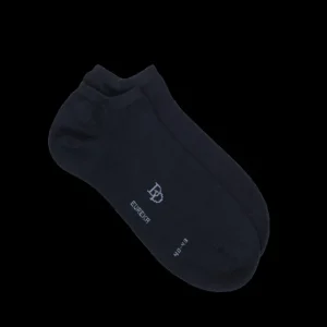 Homme Doré Doré Socquettes^Socquettes homme en coton égyptien - Bleu marine foncé