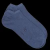 Homme Doré Doré Socquettes^Socquettes homme en coton égyptien - Bleu marine